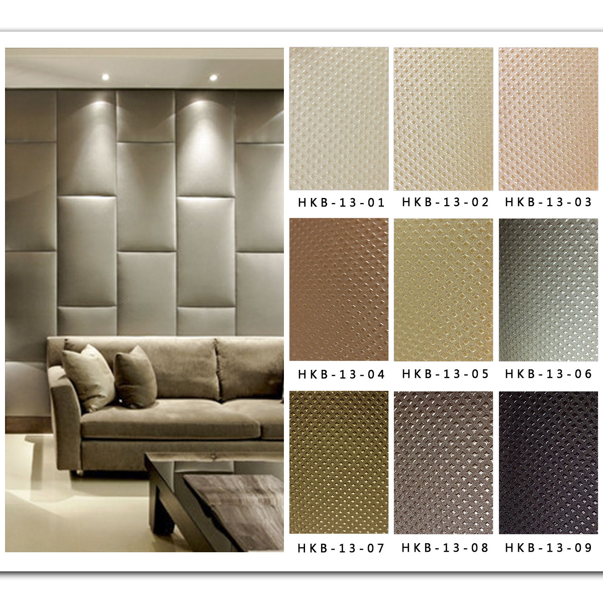 Factory direct sales of leather fabric soft package odorless flame-retardant engineering soft package leather hard material leather decorative leather 0.1 detail image 14