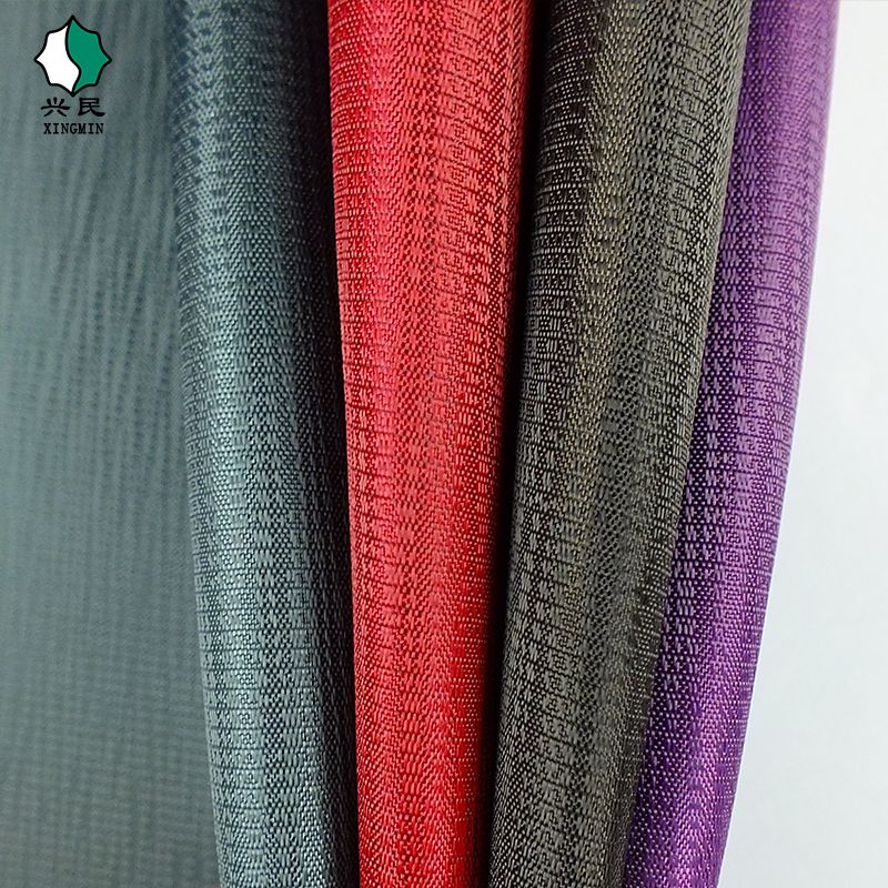 2020 new style foamed jacquard fabric polyester bag fabric, baby strollers, computer bags, waterproof and tear-resistant customized details Picture