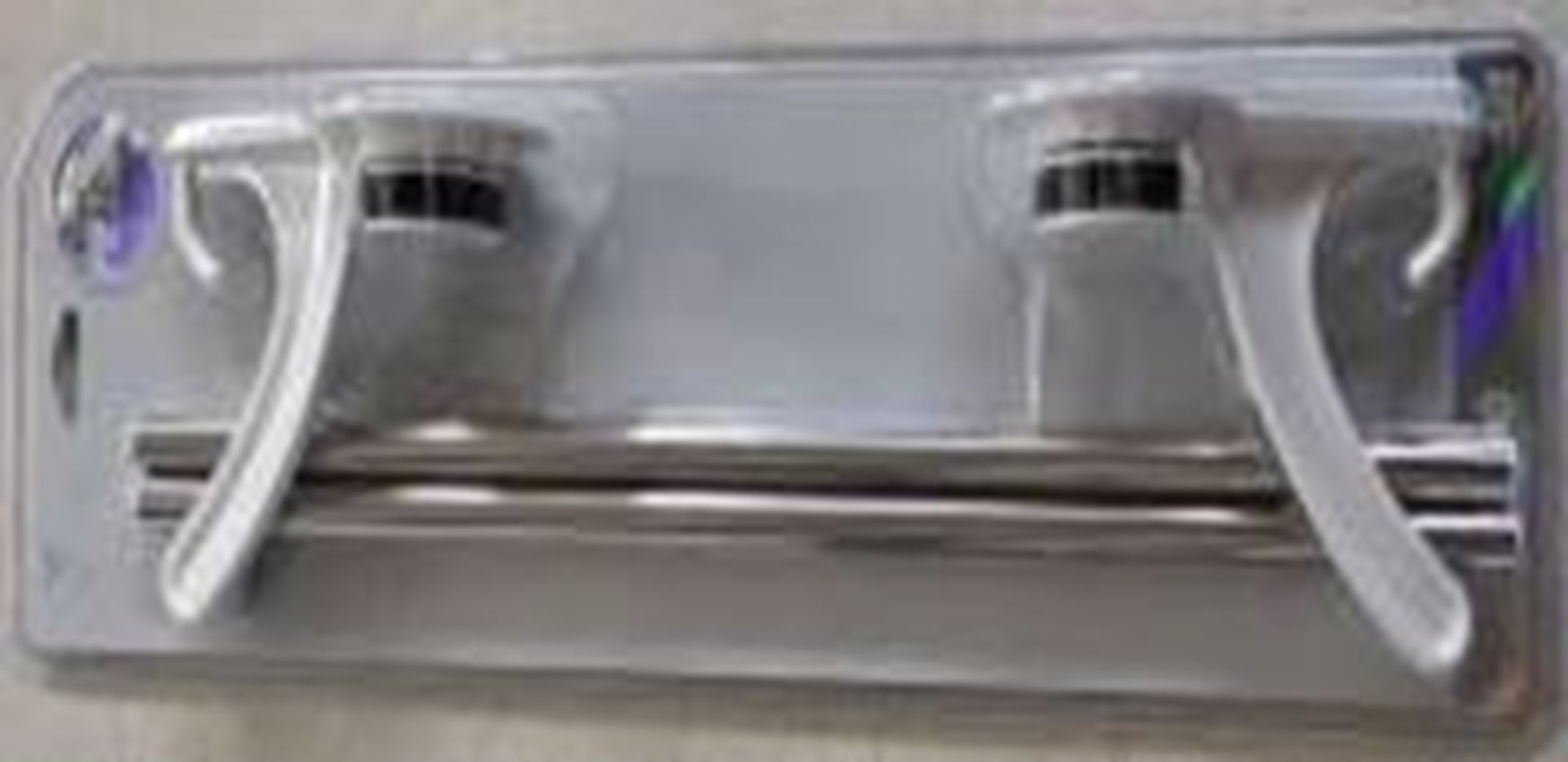 Yiwu Selection 4C magic stick double - pole towel rack details Picture