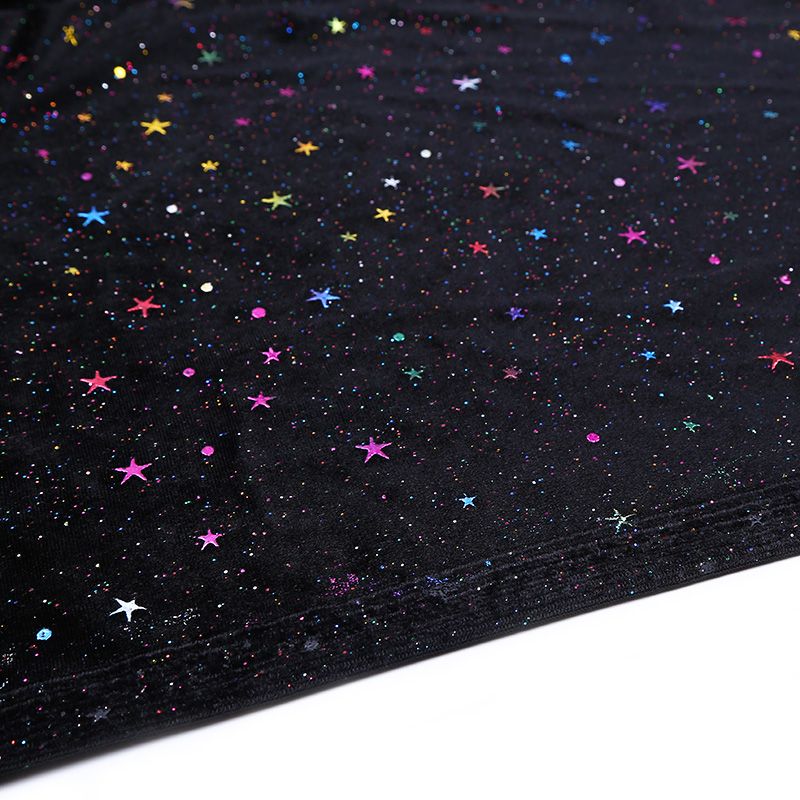 Korean velvet with colored gilding detail image 2