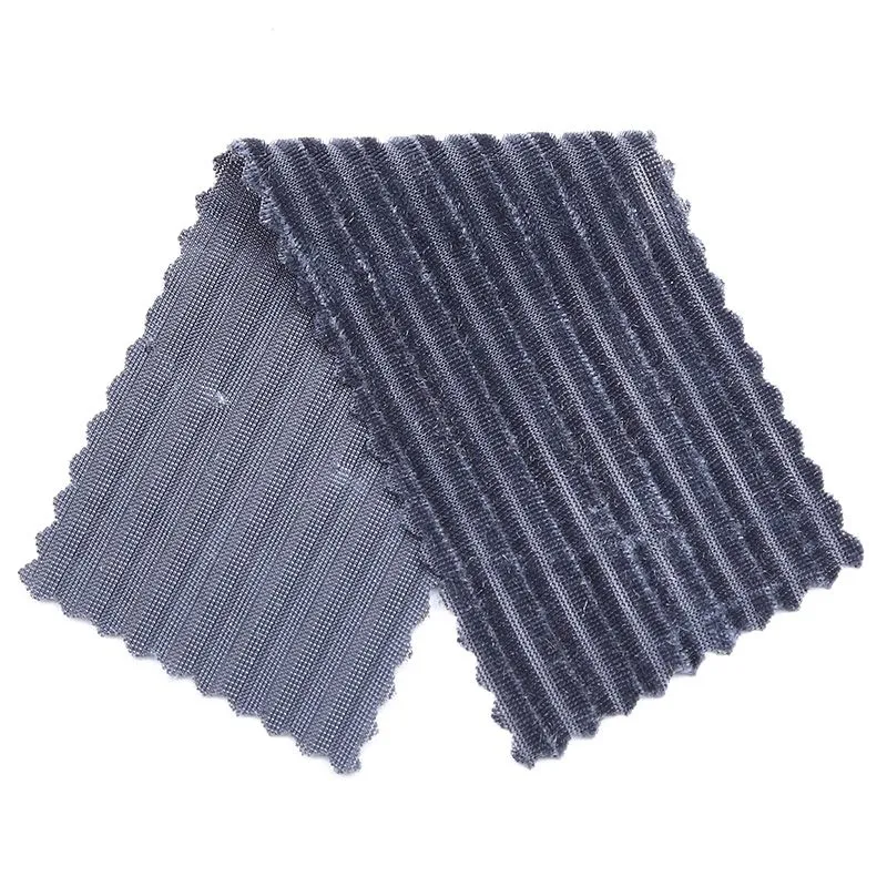 Factory direct sales and immediate supply of golden velvet Korean velvet strip clothing fabric and accessory fabric detail image 11