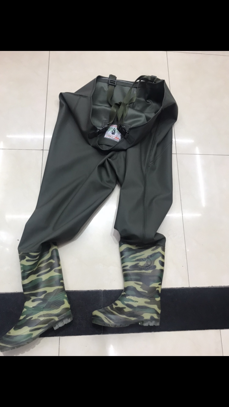 Camouflage Launch Pants Launch Catch Pants Jumpsuit Straps Launch Pants details Picture