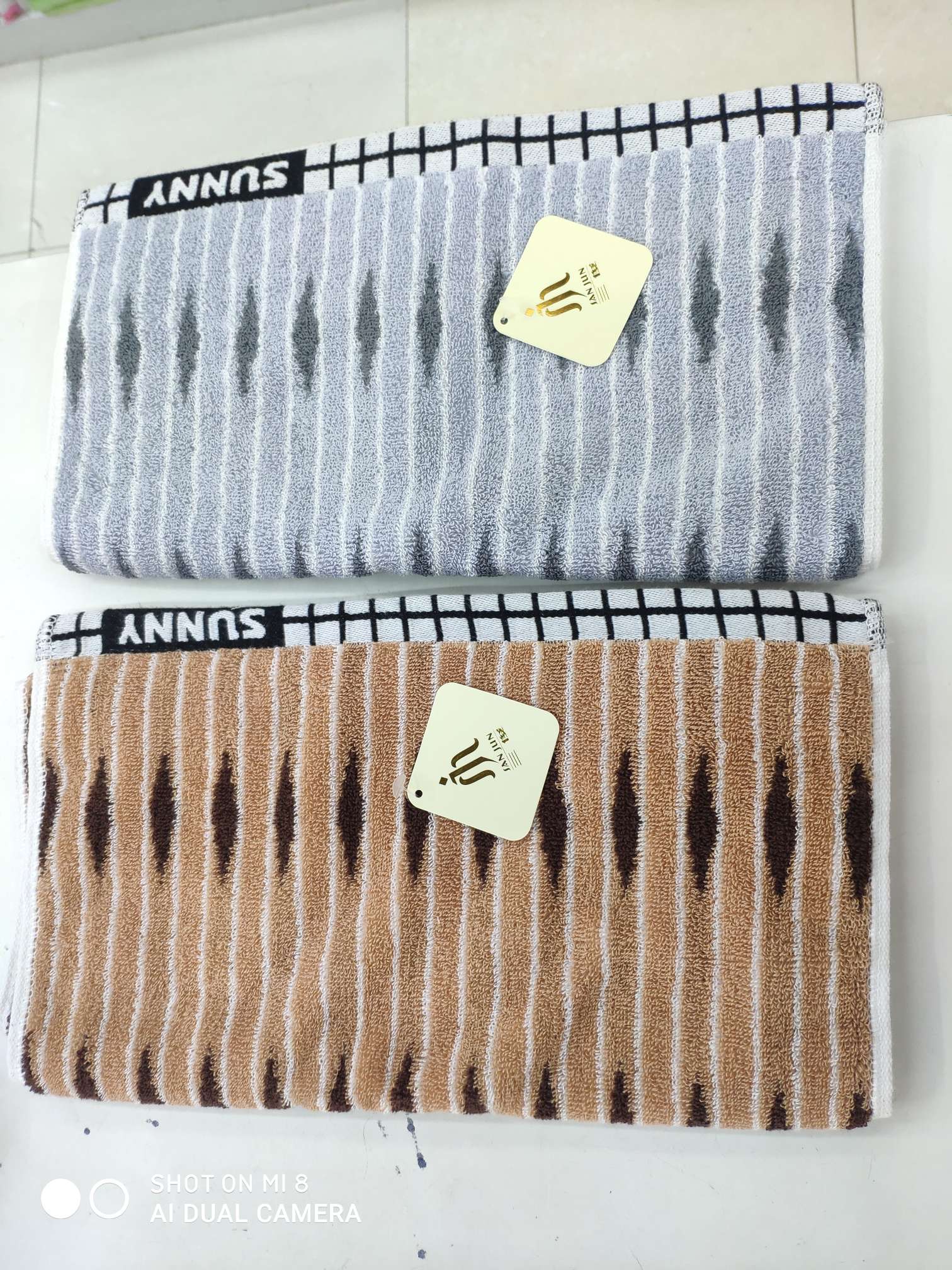 Pure cotton 32-strand fine diamond-shaped towel. It can be packed in a gift box or used as a free gift! detail image 4