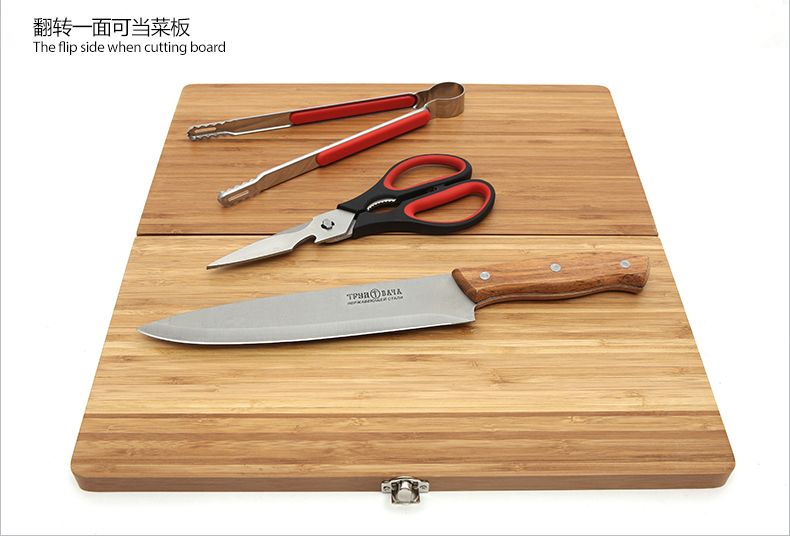 CHANODUG: Essential cooking utensils and knives for camping in the wild pic 4