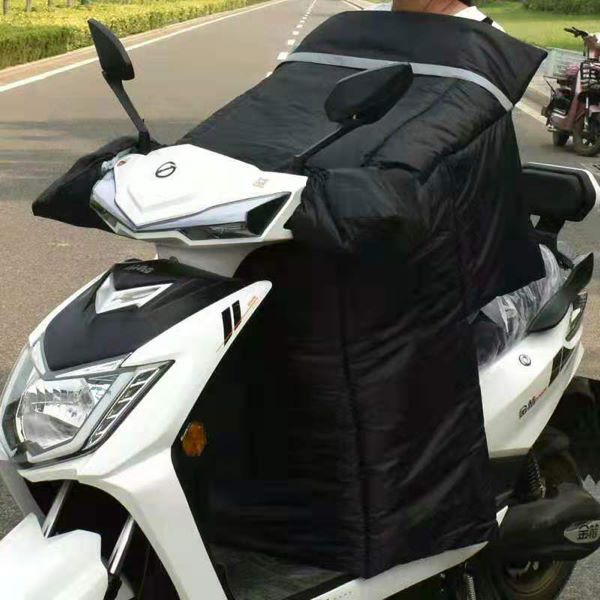 电动摩托车挡风被冬季加厚自行车电瓶电车冬天挡腿罩详情图3