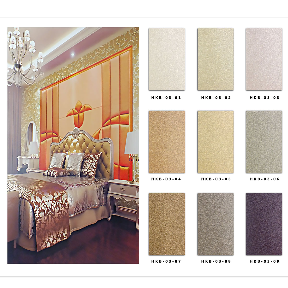 Factory direct sales of leather fabric soft package odorless flame-retardant engineering soft package leather hard material leather decorative leather 0.1 detail image 3