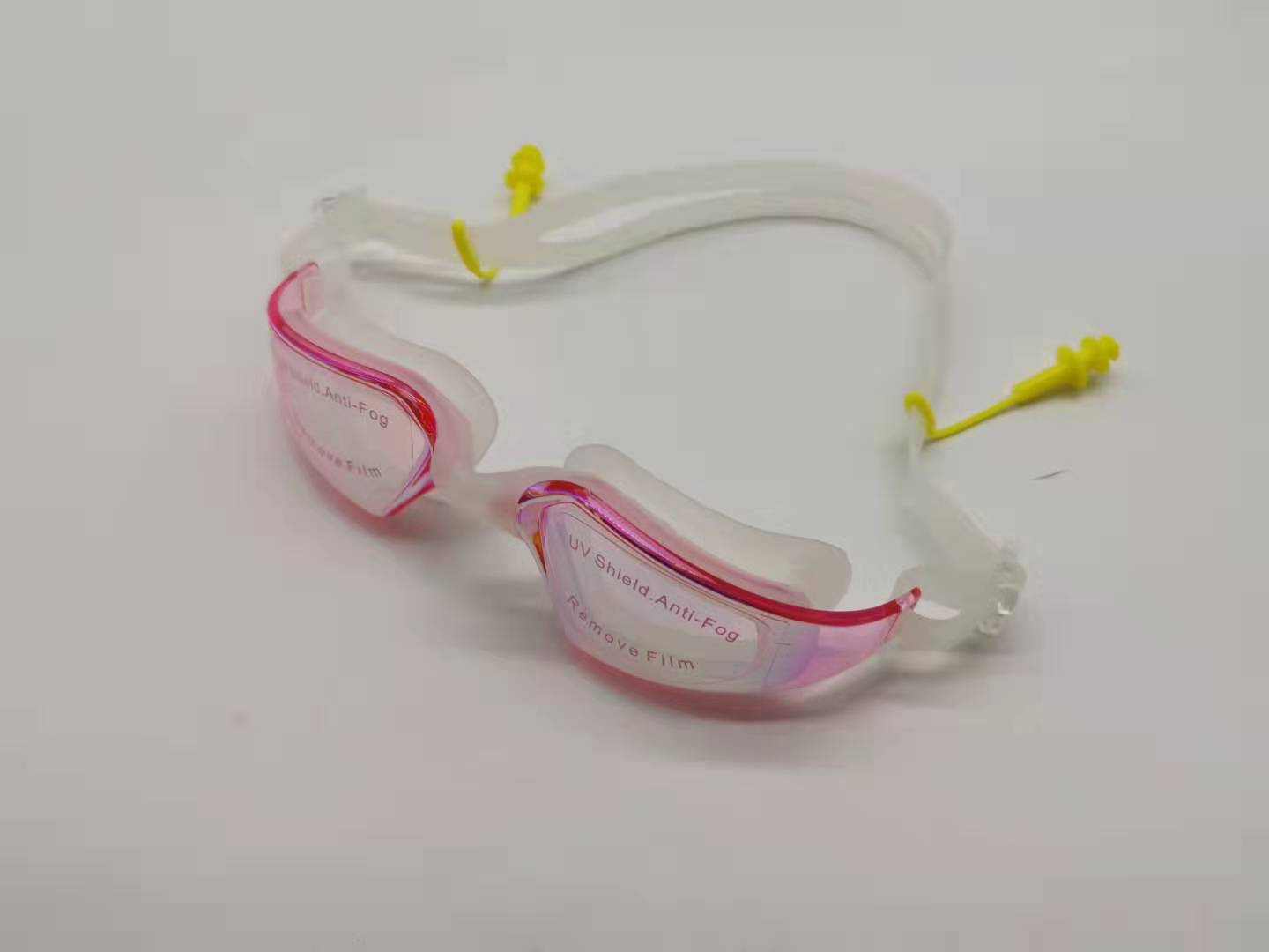 Yiwu Feiduo Factory's new electroplated one-piece earbuds, fashionable swimming goggles, adult anti-fog swimming goggles, adult swimming goggles detail image 3