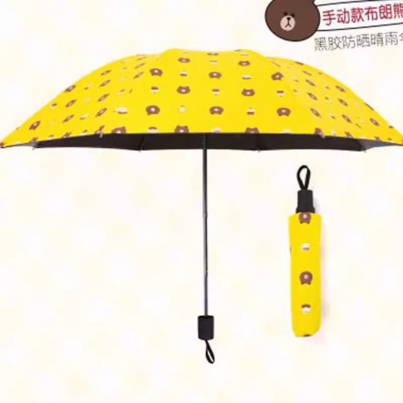 8k全自动小熊伞黑胶伞防紫外线伞大号详情3