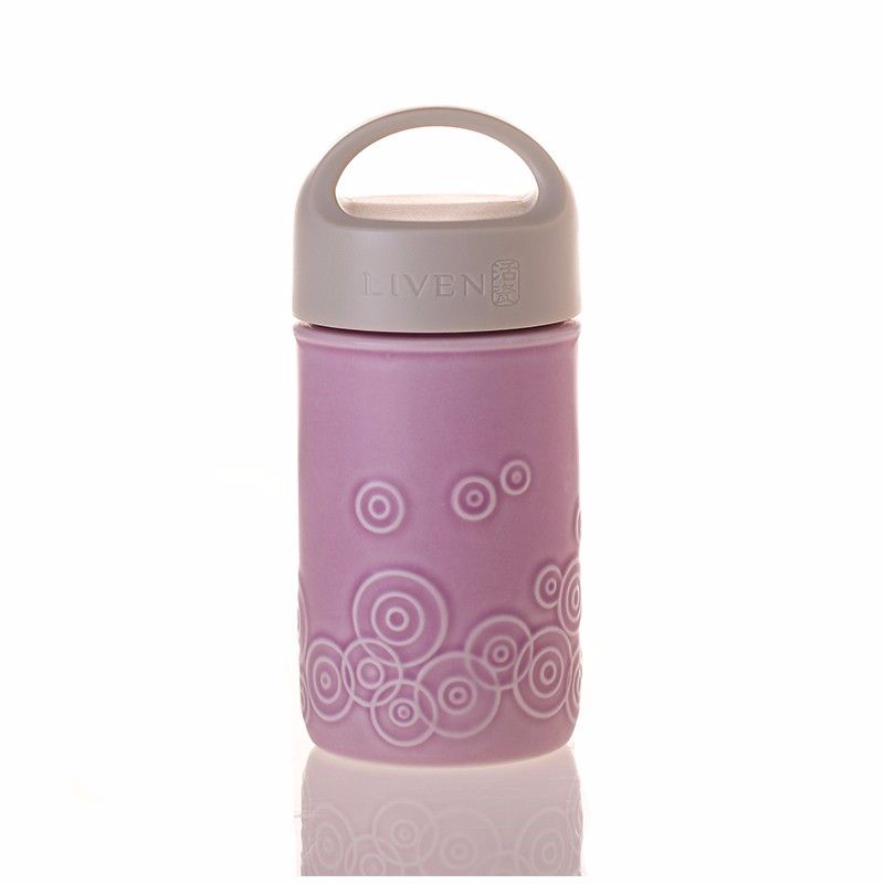 【 Gan Tang Xuan 】 Special Offer: Tongxin Yuan Travel Portable Ceramic Water Cup, Single-layer 300ml Application Scenario