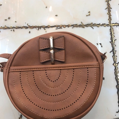 Double Bow Tie Round Bag