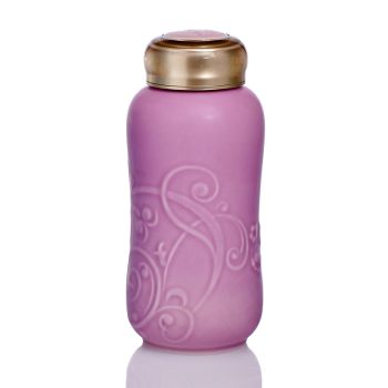 【 Gan Tang Xuan 】 Compact and lightweight macaron (Flower Language) Ceramic cup Portable water cup, single-layer 220ml details Picture