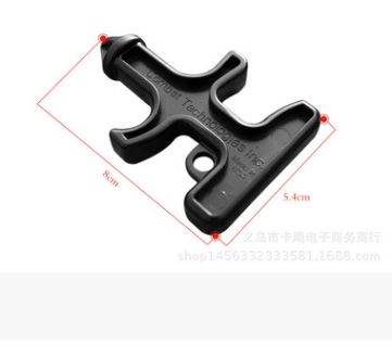 新款 防身扳指扣铁拳扣铁拳头指虎手撑子 女士防狼双指扣 破窗器详情图2