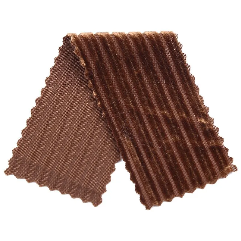 Factory direct sales and immediate supply of golden velvet Korean velvet strip clothing fabric and accessory fabric detail image 10