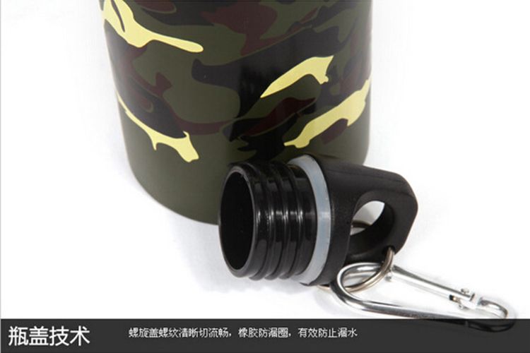 Xanoduji outdoor sports water bottle, stainless steel mountain climbing, camping and travel water cup, large capacity detail image 4