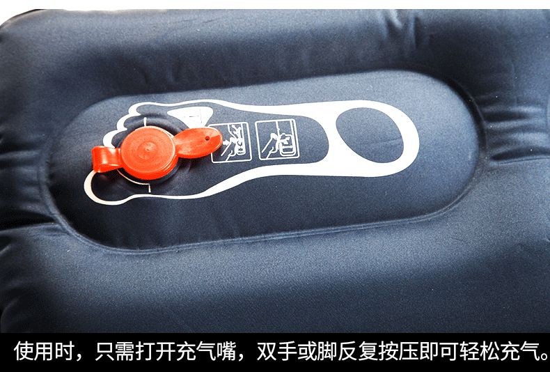 Xanuoduji double-person press lightweight inflatable mat Outdoor tent sleeping mat floor mat thickened moisture-proof mat inflatable bed detail image 13