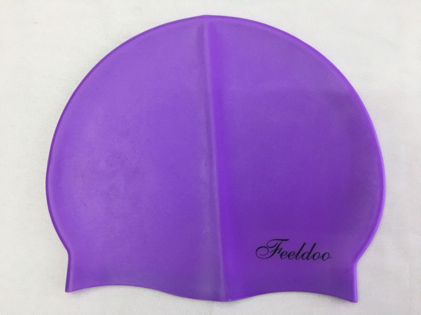义乌厂家专业直批生产男女通用游泳帽 舒适防水硅胶帽 优质硅胶详情图3