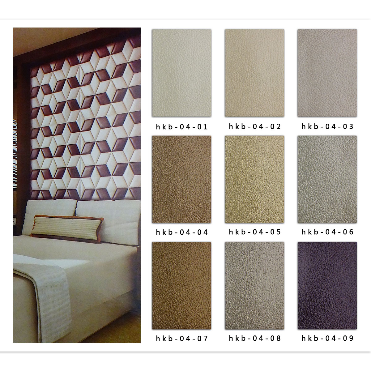 Factory direct sales of leather fabric soft package odorless flame-retardant engineering soft package leather hard material leather decorative leather 0.1 detail image 10