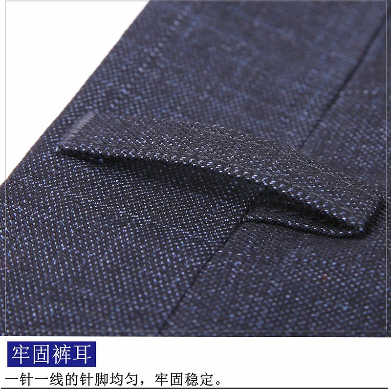 京都鹿王加工定制男式西裤免烫商务休闲男裤直筒西装裤子批详情2