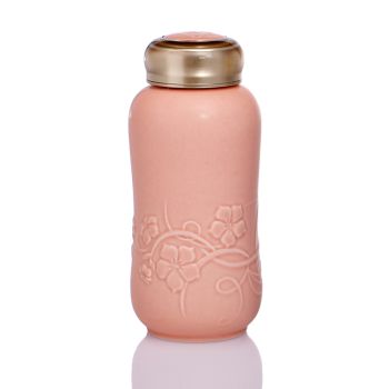 【 Gan Tang Xuan 】 Compact and lightweight macaron (Flower Language) Ceramic cup Portable water cup, single-layer 220ml Specification image