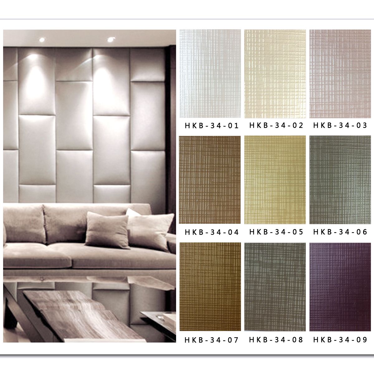 Factory direct sales: Leather fabric soft package odorless flame-retardant engineering soft package leather hard material leather decorative leather 0.2 detail image 3