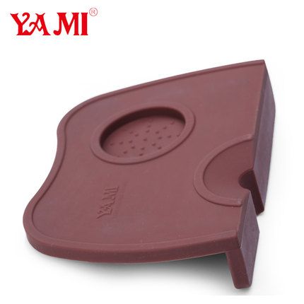 亚米YAMI 粉压垫全硅胶咖啡吧台垫压粉垫防滑填压垫压粉器转角垫详情图3
