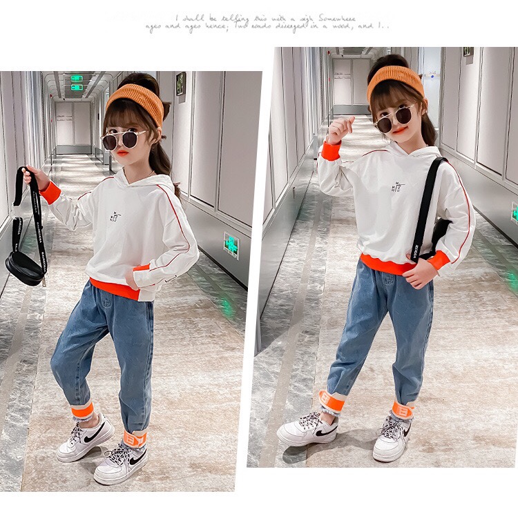 Web celebrity new Korean version of web celebrity new Korean version of the cuhk children's fall clothing trend Item Picture