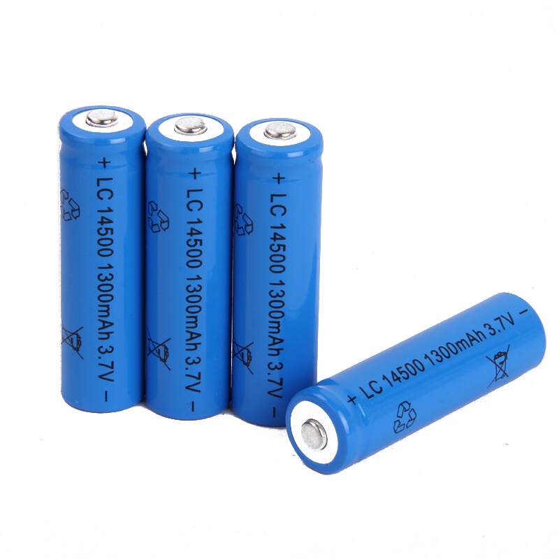 14500充电电池# 3.7V14500锂电池 高容量充电电池 锂锰电池详情图1