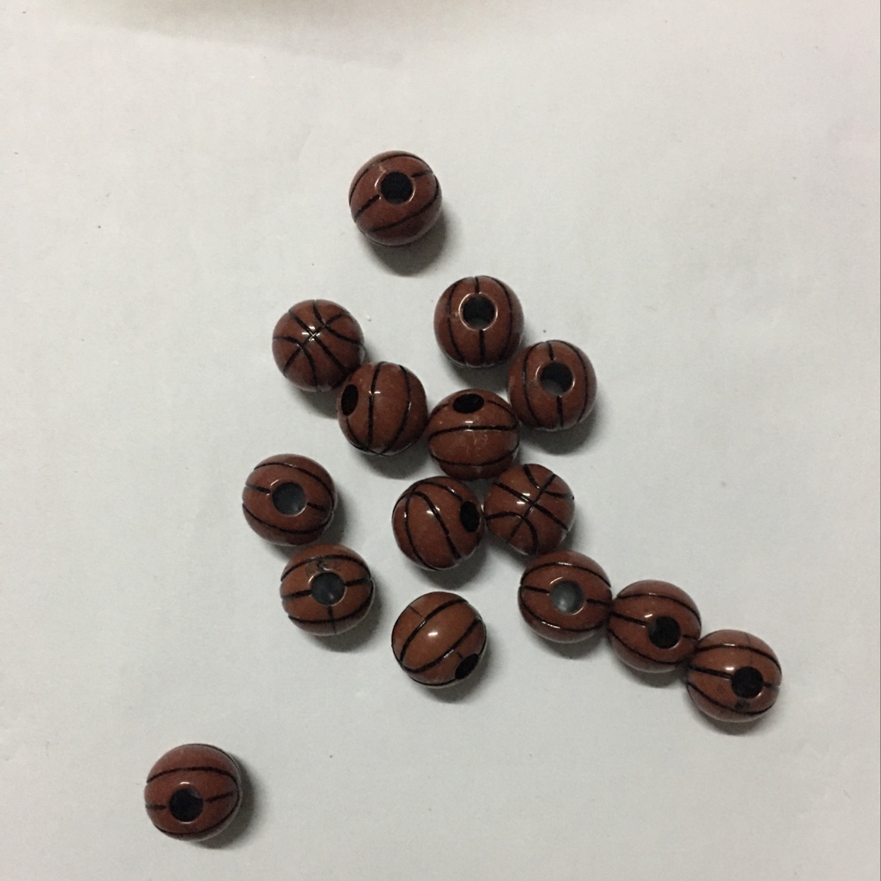 12mm Acrylic blue ball thumbnail
