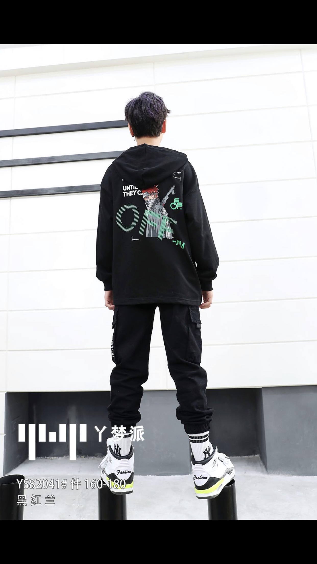 丫梦派 男大童帽衫 新品上市160-170-180详情图8