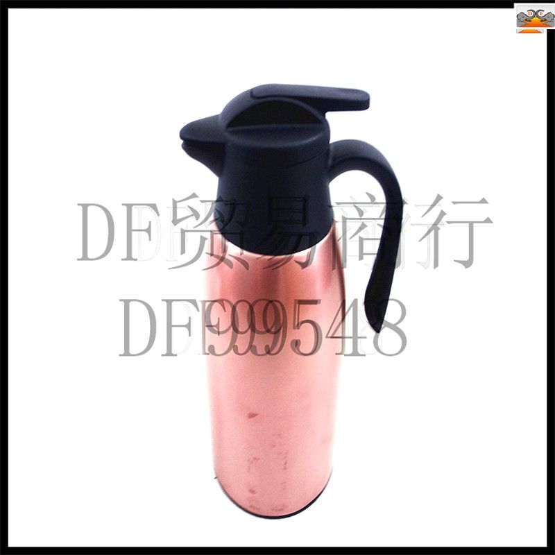 DF99455 1.9L American thermos Vacuum stainless steel welcome pot Vacuum pot European coffee pot Thermal pot stainless steel thermos bottle DF TRADING HOUSE