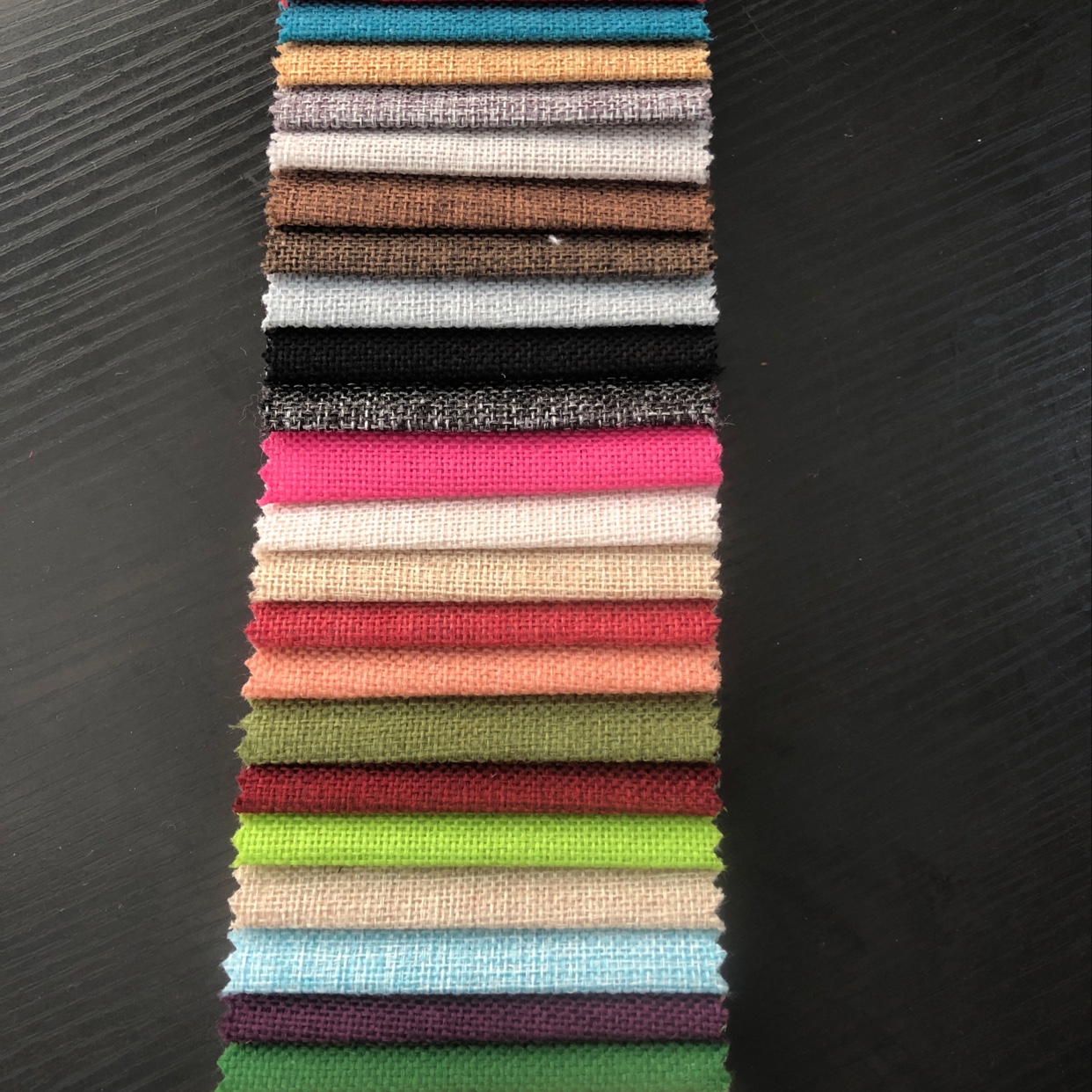 Imitation linen fabric Specification image