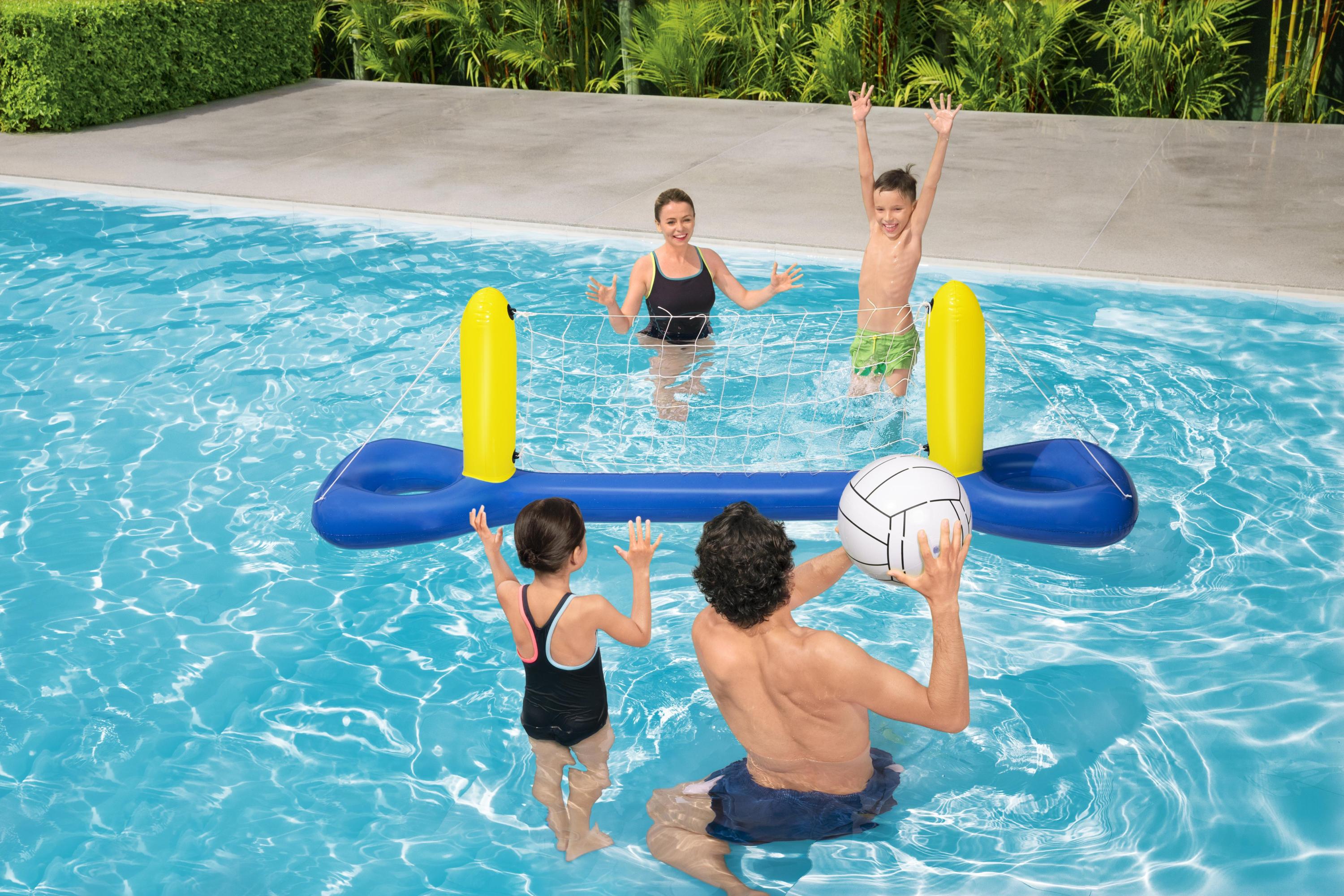 Bestway® 8' x 25"/2.44m x 64cm 水上排球网套装