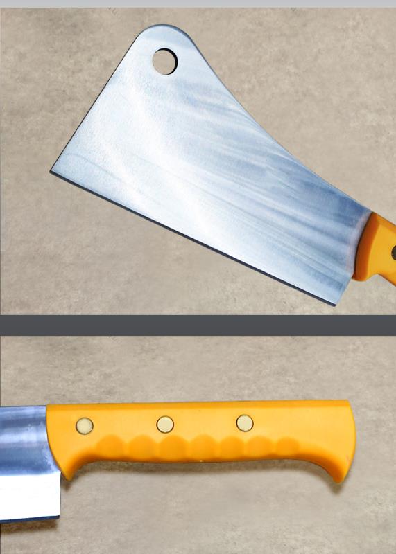 阳江不锈钢砍骨刀批发 家用刀 酒店屠夫刀详情图3