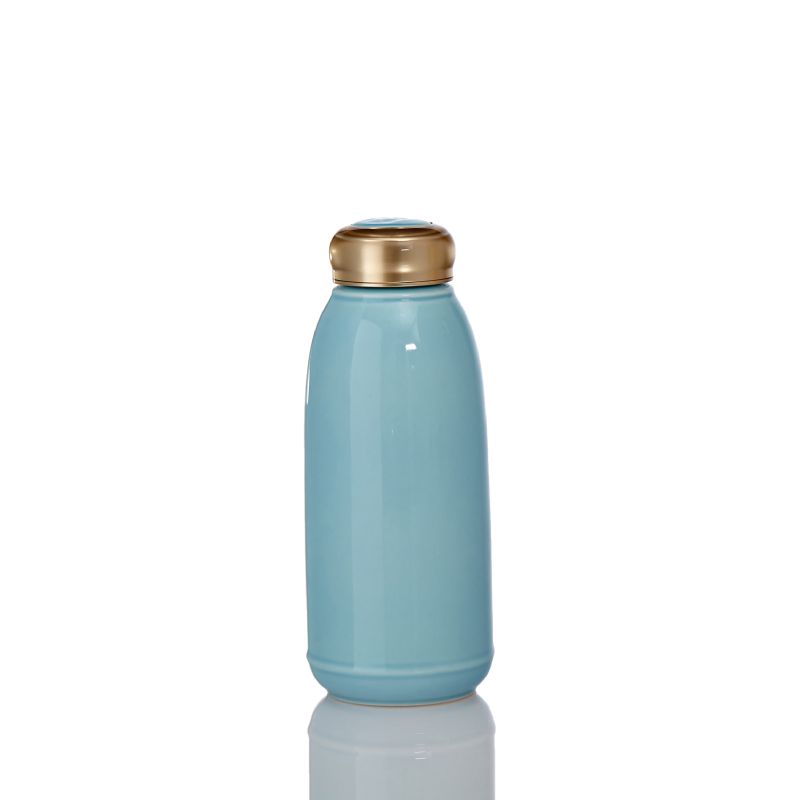 【 Gan Tang Xuan 】 Special Offer: 350ml Single-layer Japanese-style Ceramic Portable Water Cup Item Picture