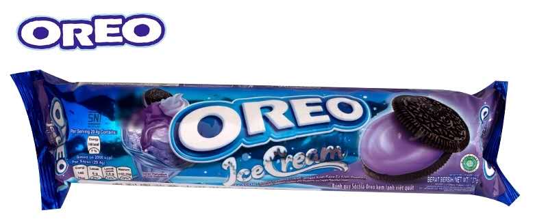 奥利奥蓝莓冰淇淋味夹芯饼干详情图1