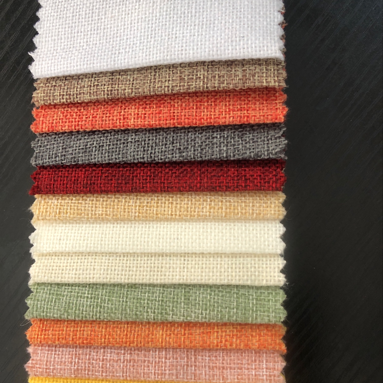 Imitation linen fabric