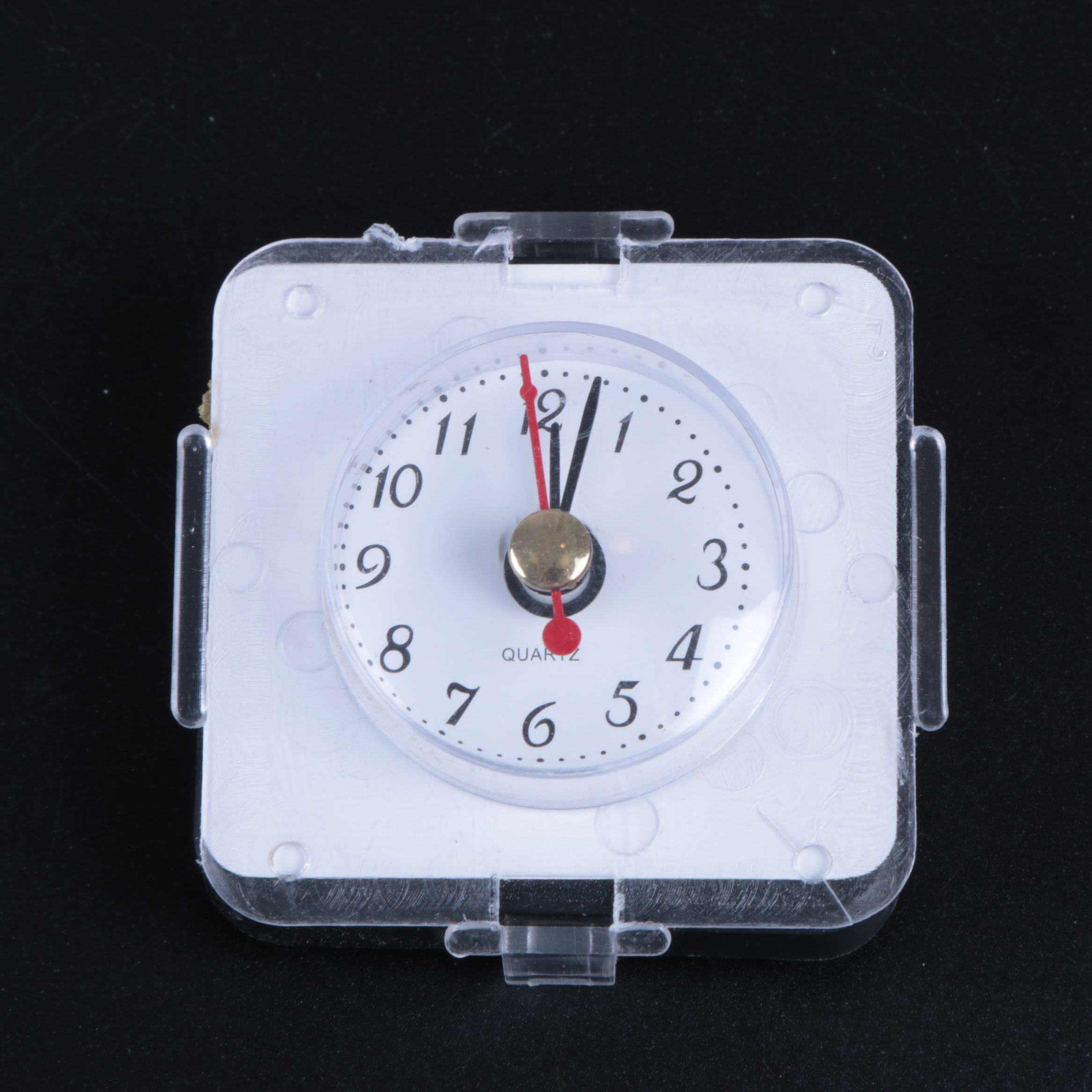 透明钟头钟胆37MM/48MM树脂钟头书包相框工艺品钟表配件详情图1