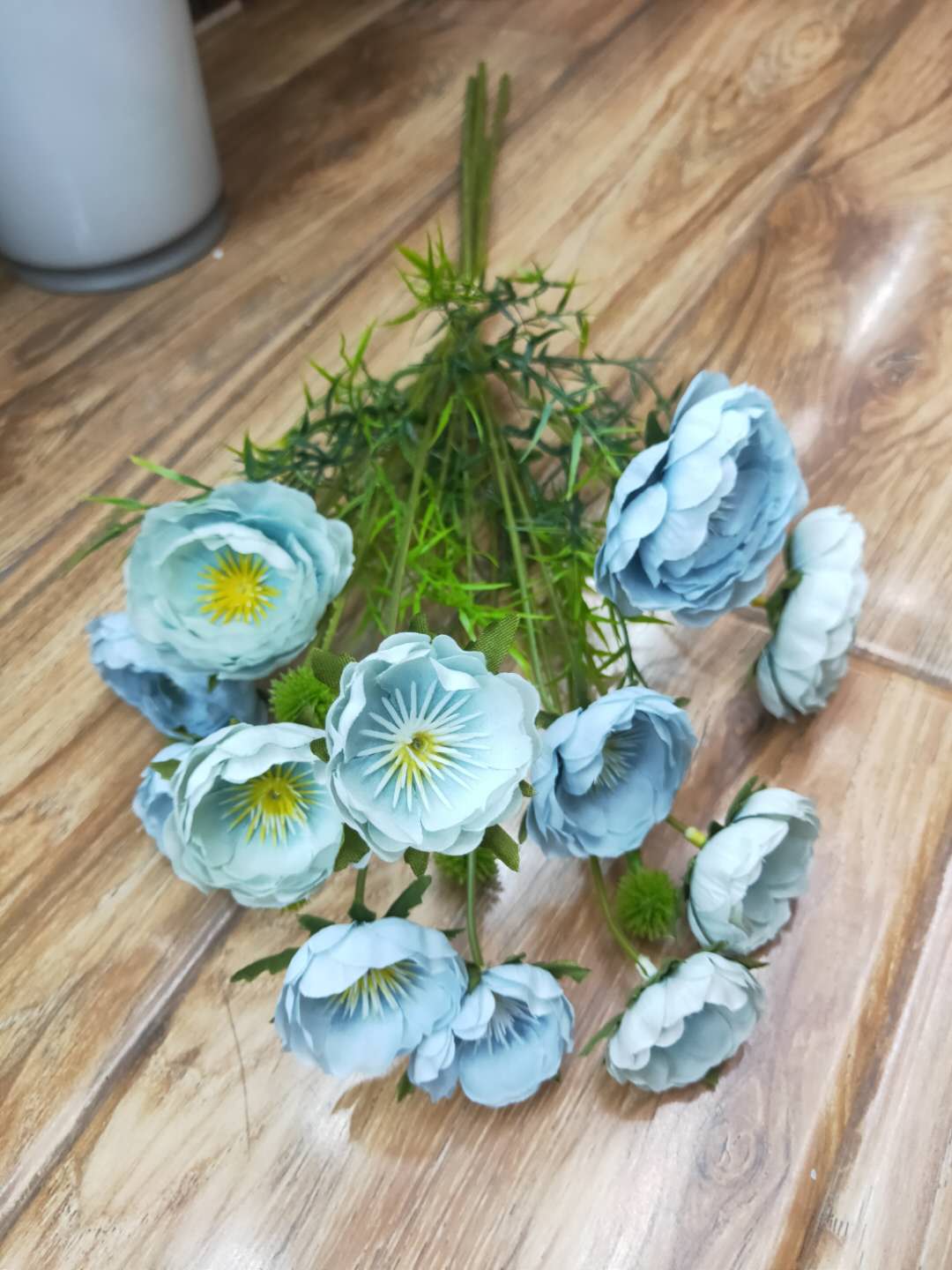Factory direct sales of artificial flowers wholesale. 12-head Spring peony. For interior decoration, you can choose from a variety of national trend colors detail image 1