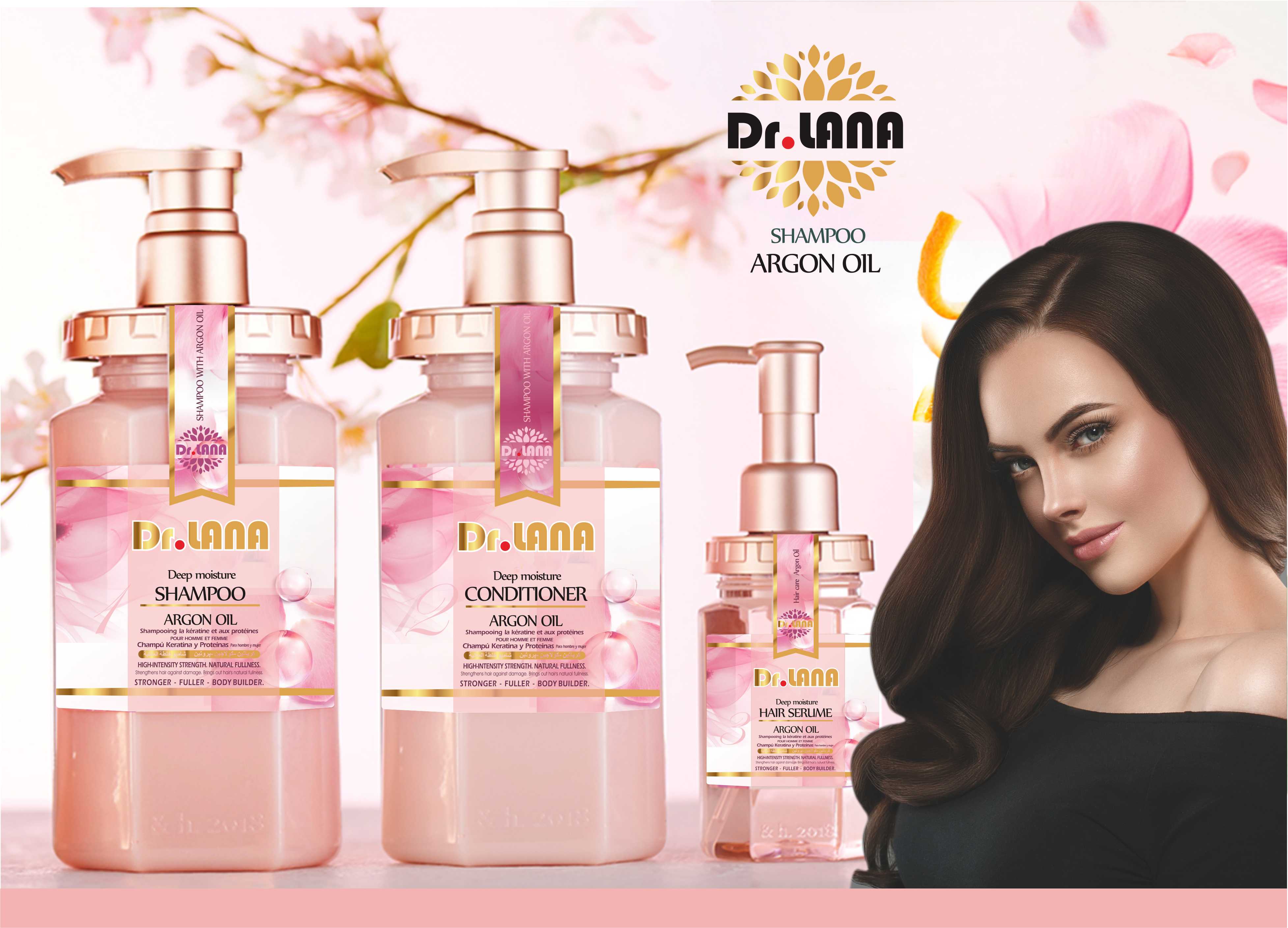 DR.LANA 澜纳摩洛哥精油滋养强韧护发素500ml