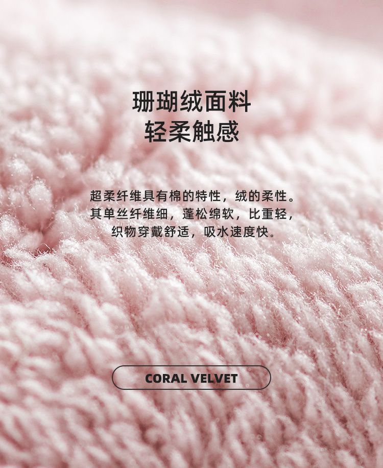 Yiwu Quality Dry Hair Cap Coral Fleece Absorbent Quick-Drying Soft Fiber New Dry Hair Towel -4117/42025 detail image 11