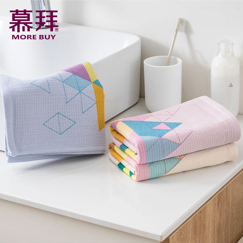 Yiwu Good Goods Manufacturers Direct Towel Pure Cotton Adult Household Soft Cotton Face Towel -6691/42025 Specification drawing