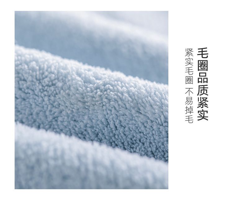 Yiwu Quality Hanging children's hand towels, Coral fleece square towels, household kitchen and bathroom absorbent -4118/42025 detail image 11