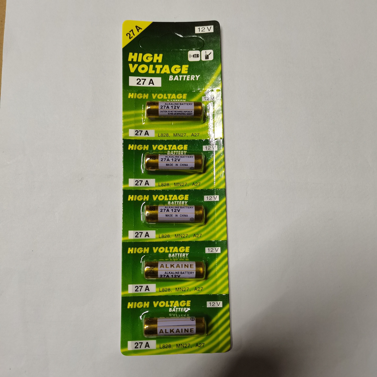 27A alkaline battery # 12V battery electric doorbell 27A battery special battery for car remote control