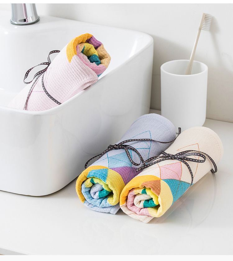 Yiwu quality products Factory Direct sales - Pure cotton adult household soft all-cotton facial towels -6691/42025 detail image 14