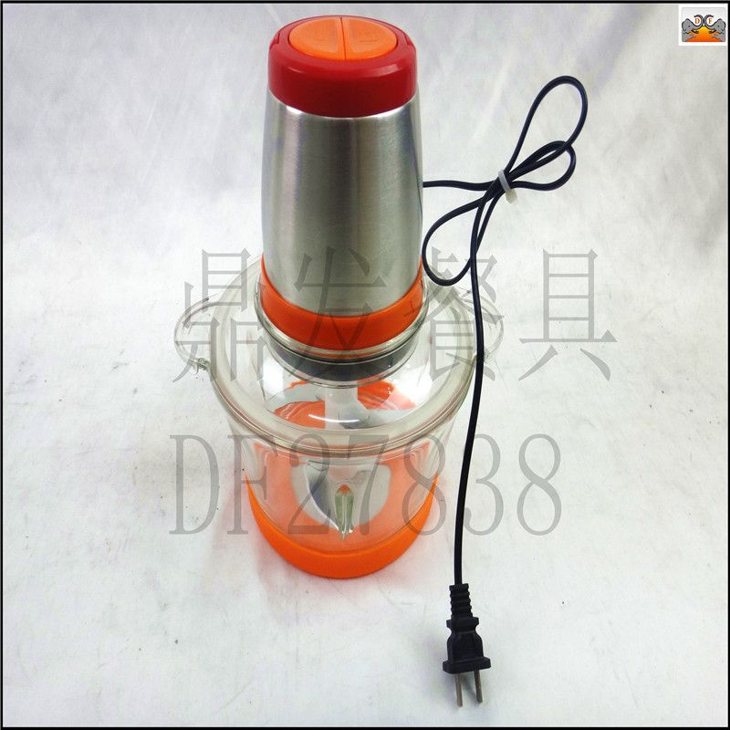 DF99559 2L Fresh Plus electric food machine Double speed mince meat cutting machine Baby food machine Household multi-functional food machine Large capacity DF TRADING HOUSE