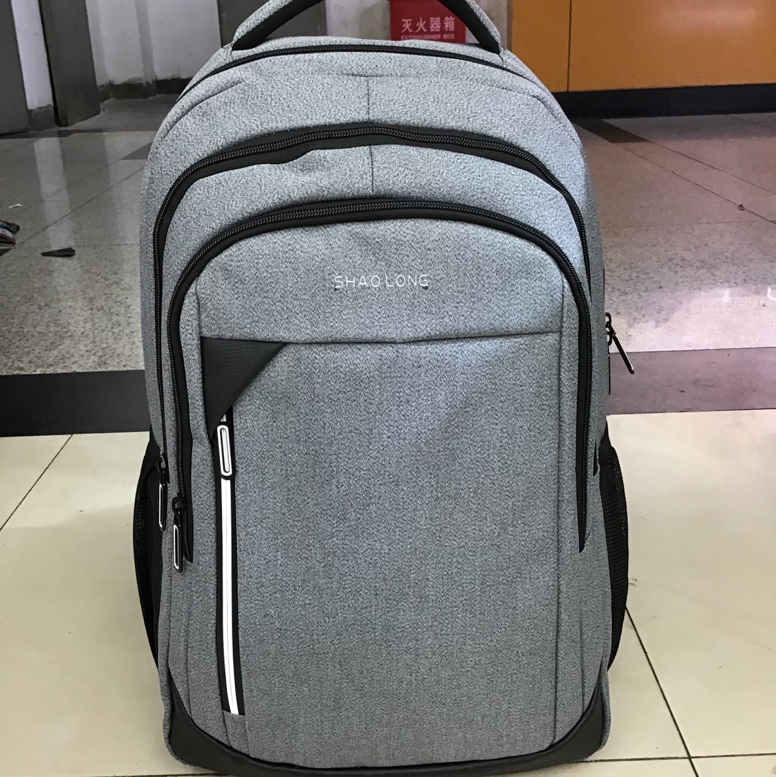 Backpack Men's Backpack Multi-Functional Business 18-Inch Computer Bag Leisure Schoolbag Large Capacity Backpack full figure