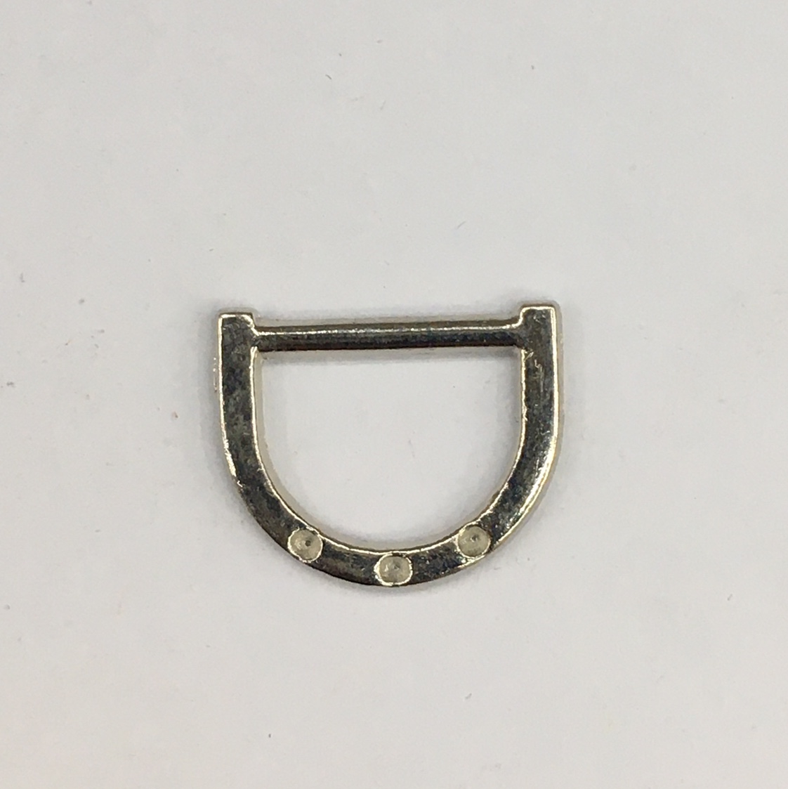 Alloy 15Mm With Half-Round Ring
