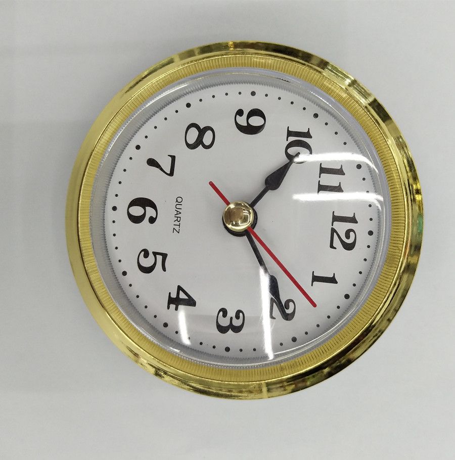 钟头定制镶嵌式直径70MM树脂钟工艺品相框配件钟头机芯 DIY钟胆详情图3