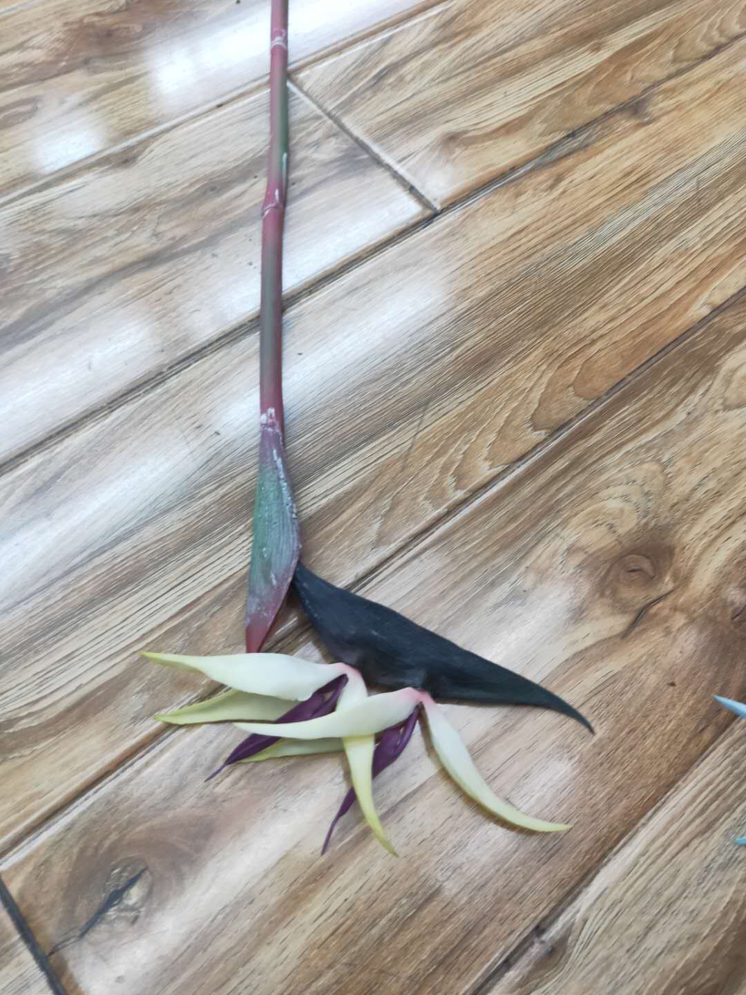 Factory direct sales, wholesale of artificial flowers, blow-molded bird of Paradise. Available in various sizes and colors. Chinese trend detail image 2