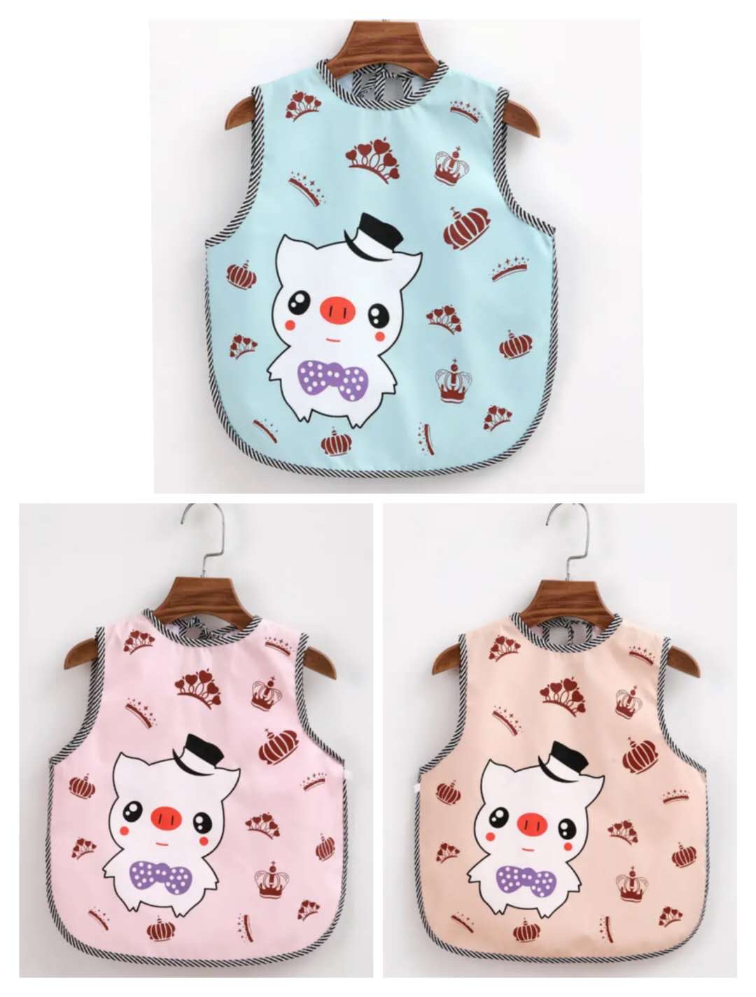 Oversized Bib For Kids Specification drawing